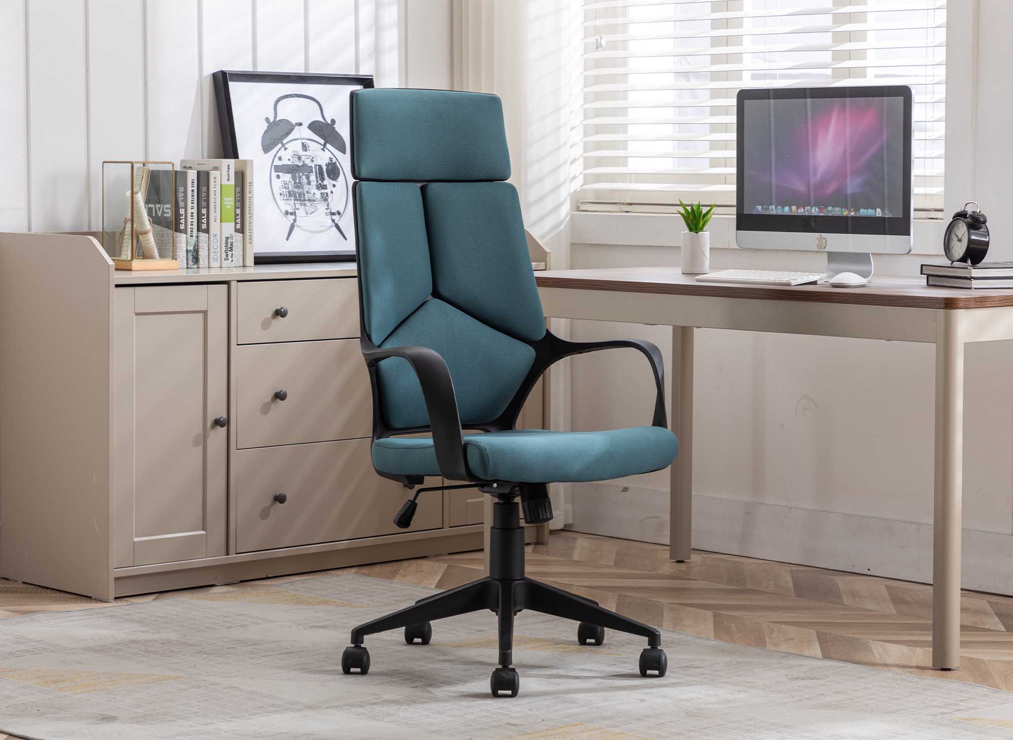 Fauteuil de bureau bleu OMEGA