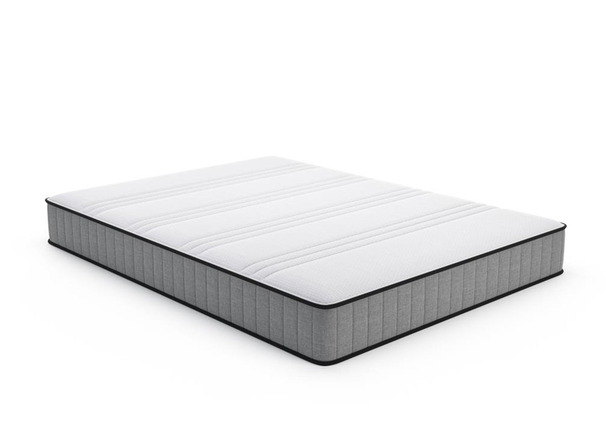 Ensemble 160x200 sommier tapissier & Matelas en mousse 15 cm - WOLK