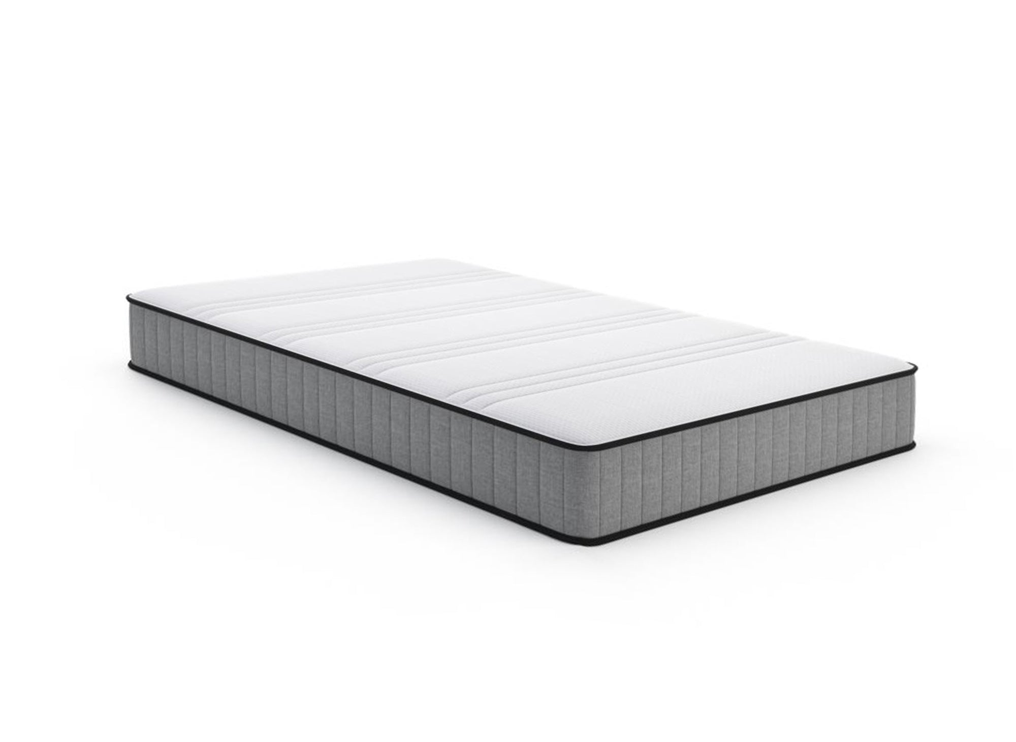 Ensemble 140x190 sommier tapissier & Matelas en mousse 15 cm - WOLK