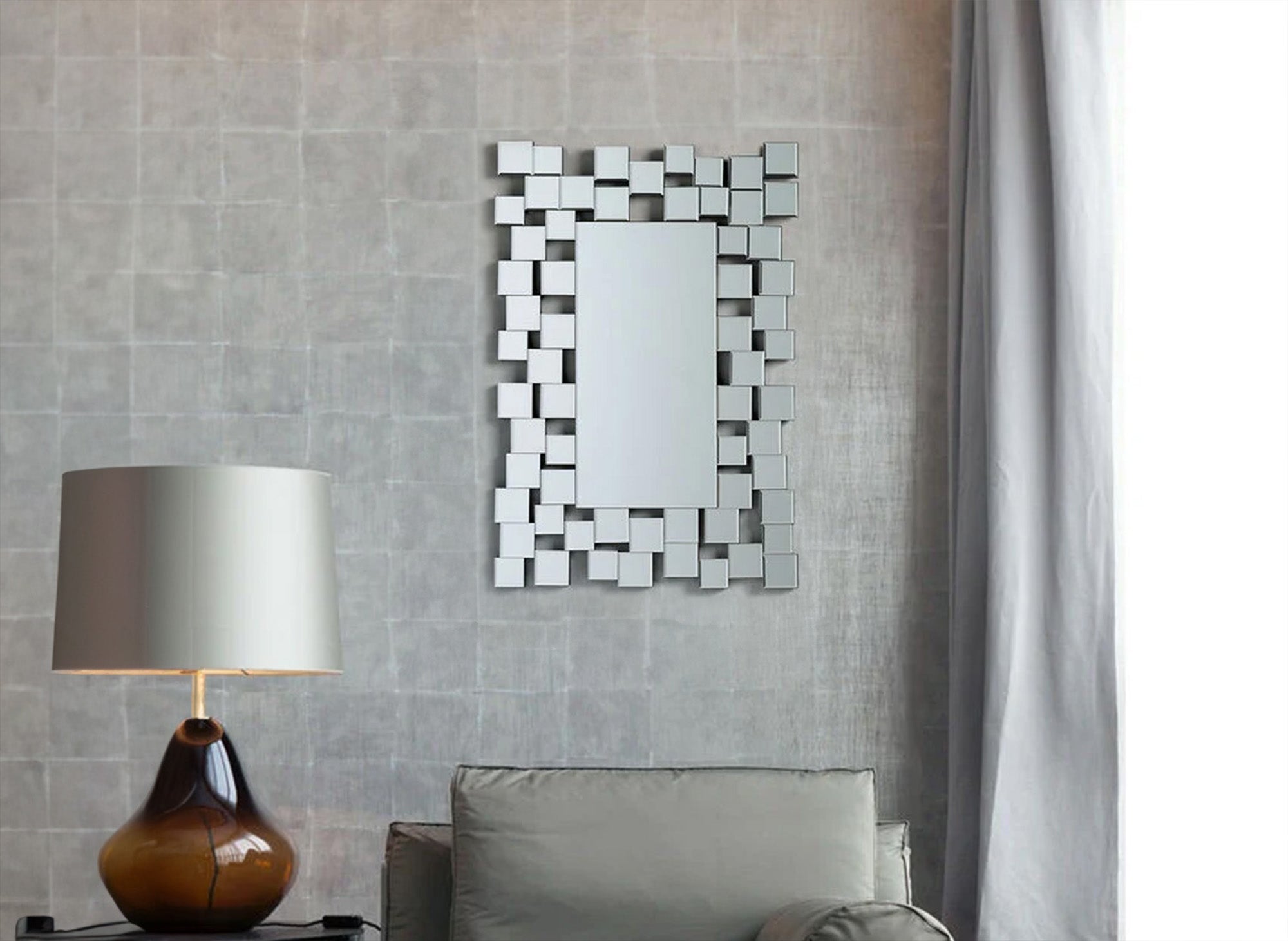 Miroir mural rectangulaire RANNA