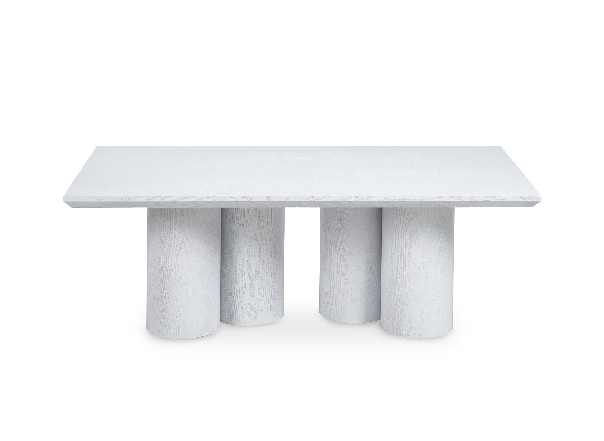 Table basse blanche pieds forme organique ROSALIA