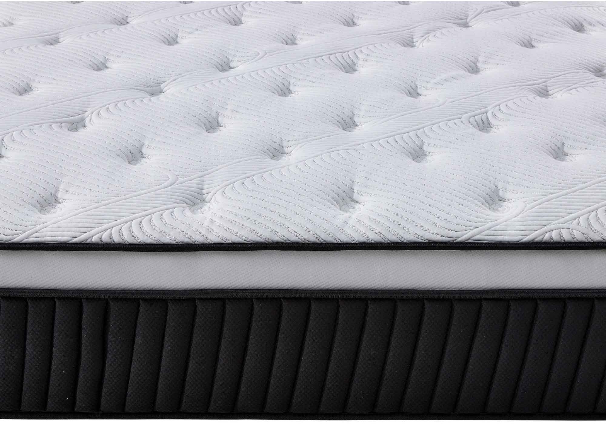 Matelas hybride mémoire de forme 180 x 200 cm épaisseur 37 cm - PILLOW
