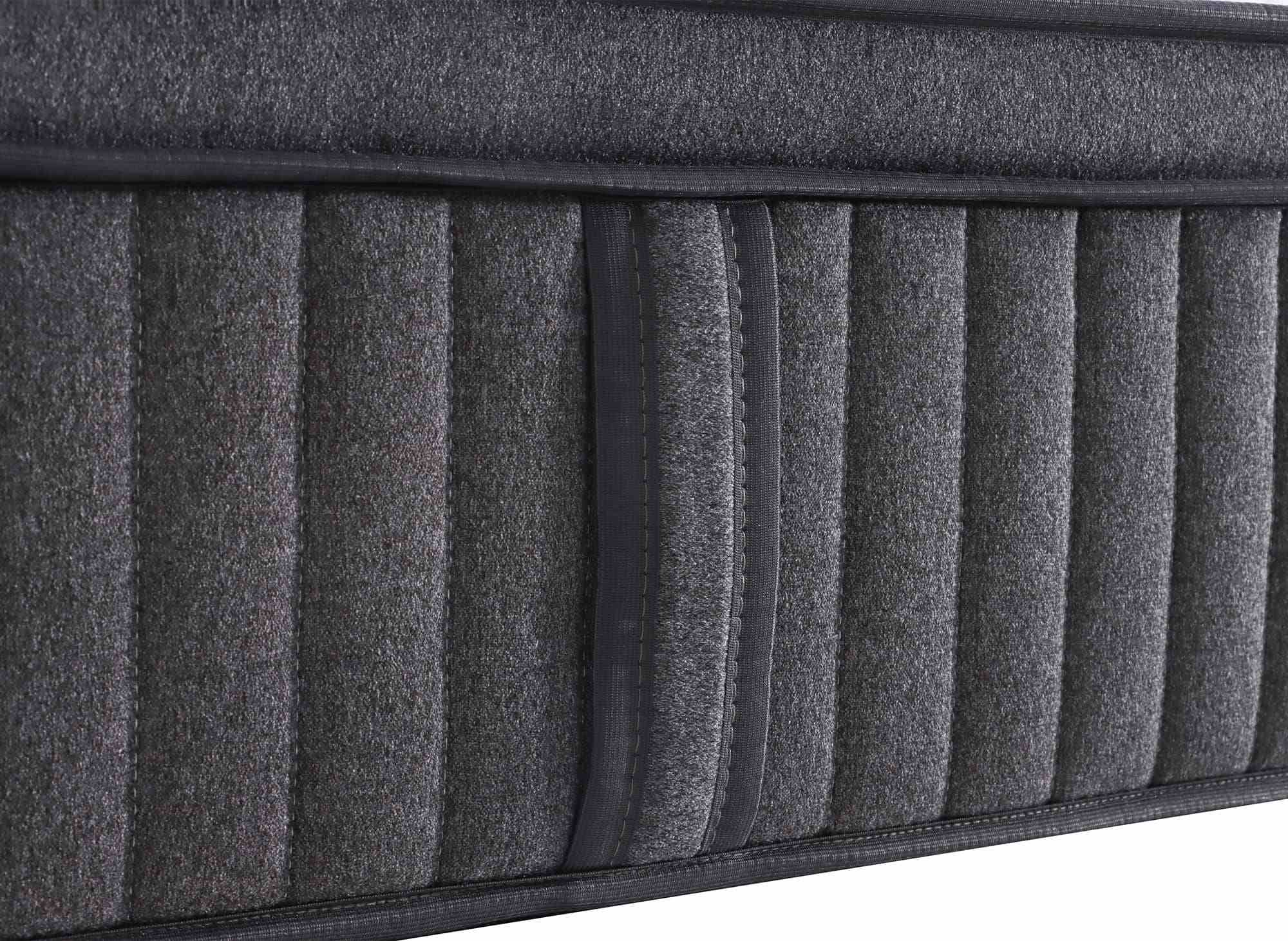 Matelas hybride ressorts ensachés 160 x 200 cm épaisseur 30 cm ASTRO