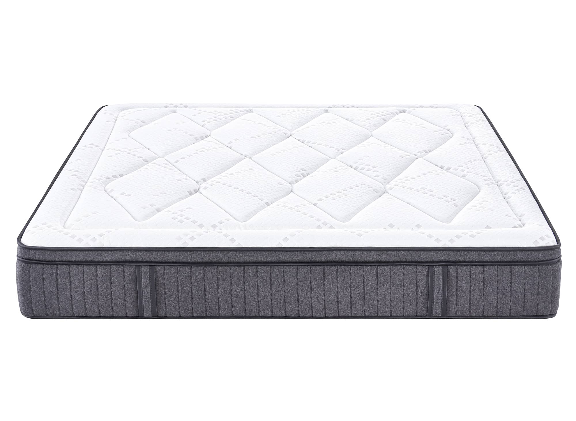 Matelas hybride ressorts ensachés 160 x 200 cm épaisseur 30 cm ASTRO