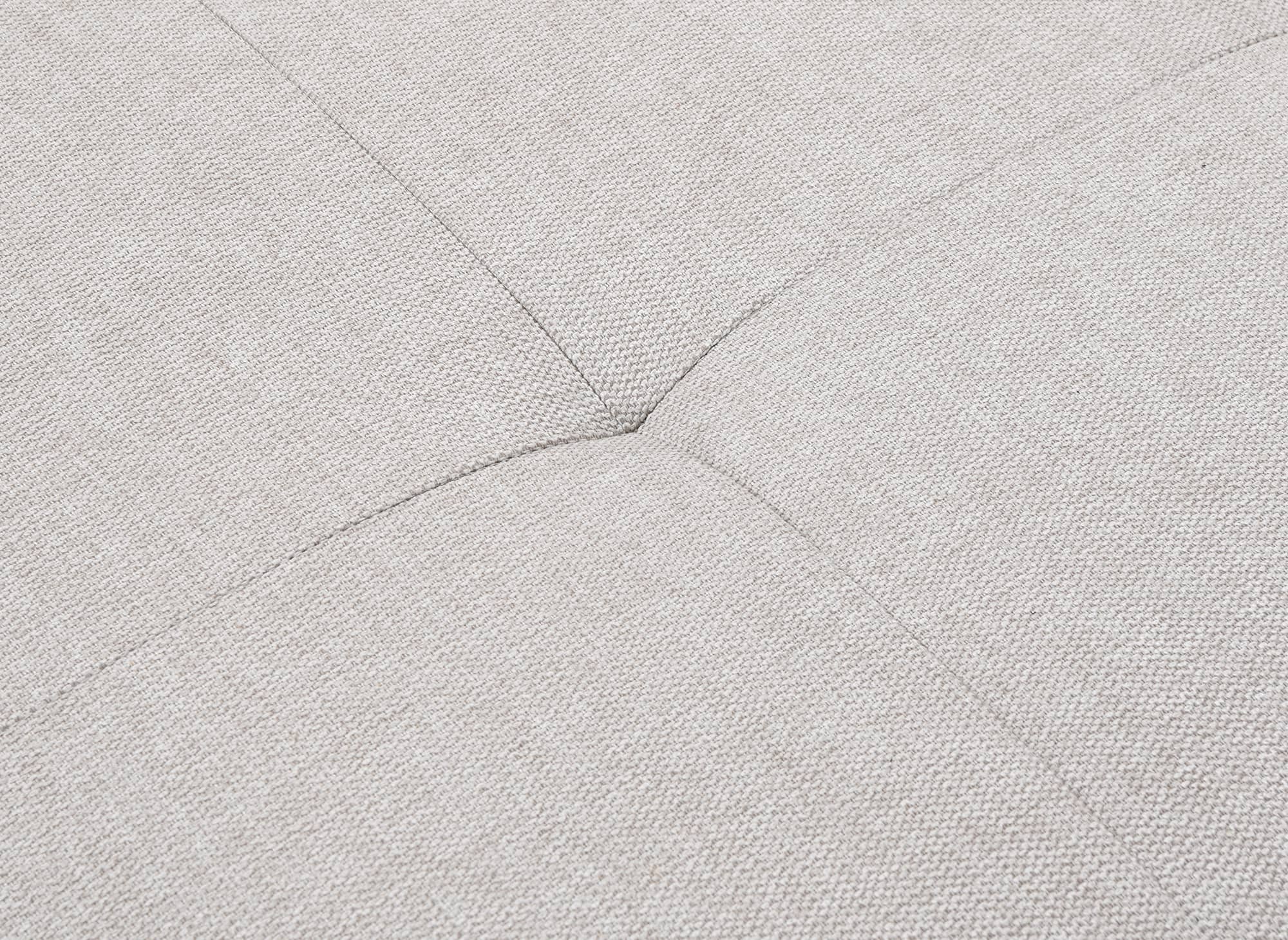 Divano angolare trasformabile in tessuto beige MONICA - Angolo sinistro