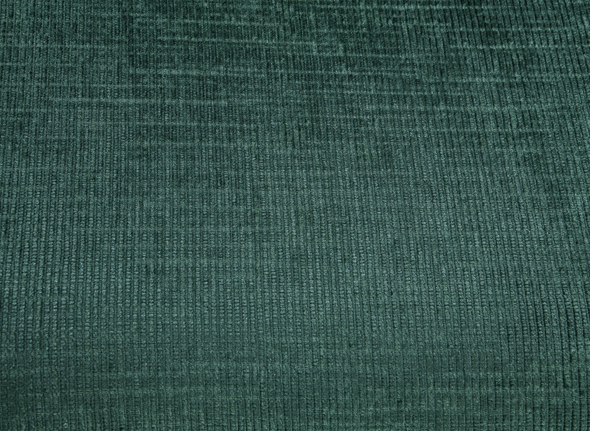 Divano angolare trasformabile con cassapanca in velluto screziato verde LUFY - Angolo sinistro