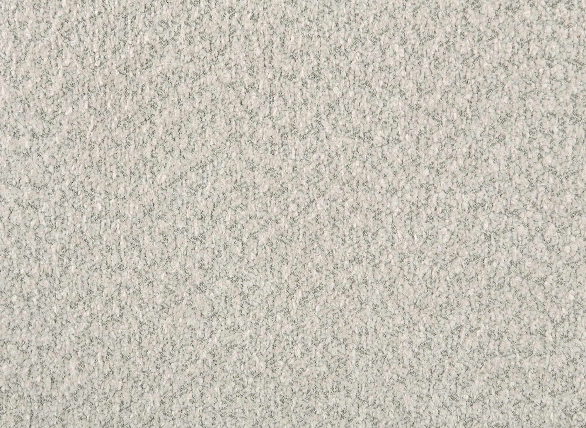 Divano trasformabile a 3 posti in tessuto French terry color écru MAYORA