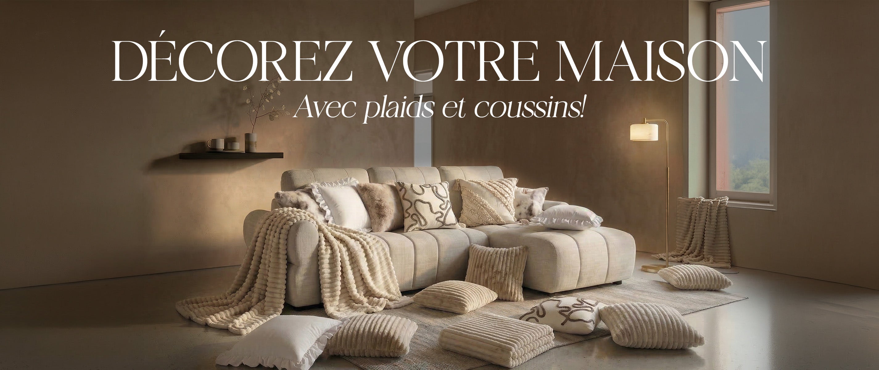 Sélection de coussins décoratifs Deco In Paris