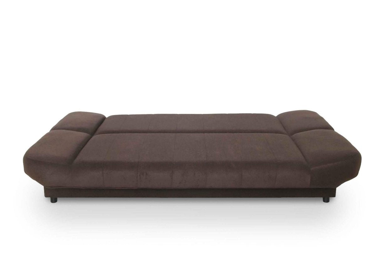 Canapé clic - clac convertible marron KOTI - DécoInParis