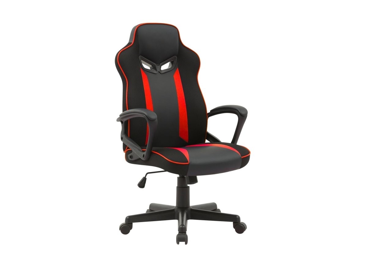 Fauteuil de bureau gaming noir et rouge MICRON - DécoInParis