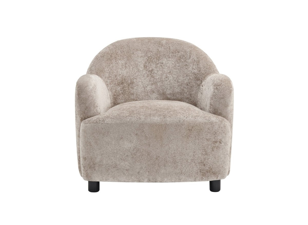 Poltrona SWING in velluto beige - DécoInParis