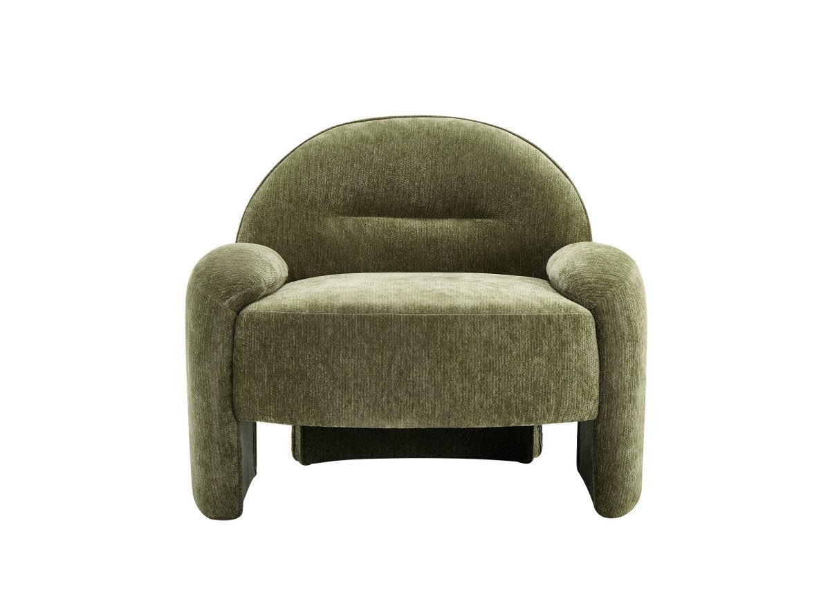 Poltrona MAKO in velluto verde acqua - DécoInParis