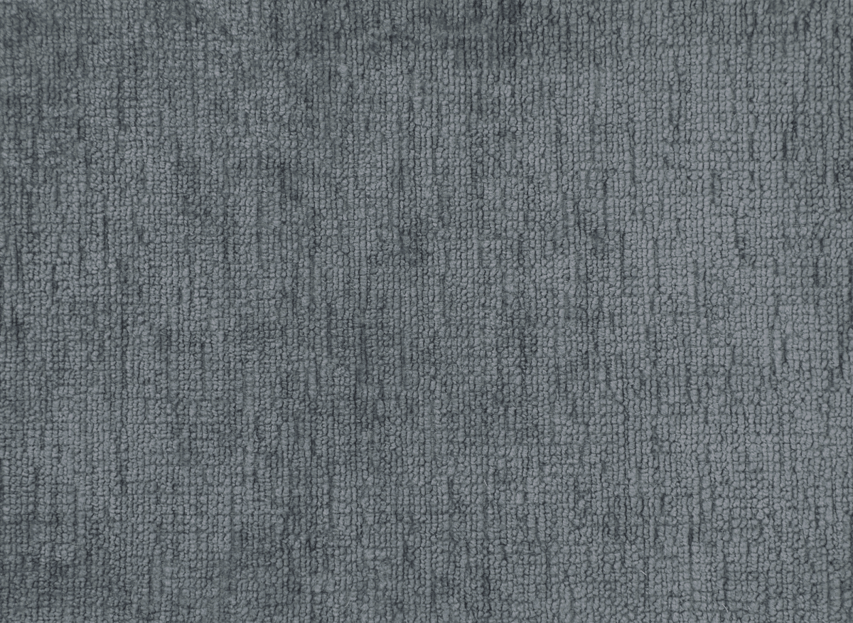 Fauteuil relax pivotant en velours chiné gris LISON - DécoInParis