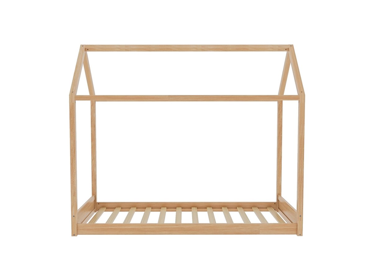 Lit cabane POPY au sol, couchage bas façon Montessori
