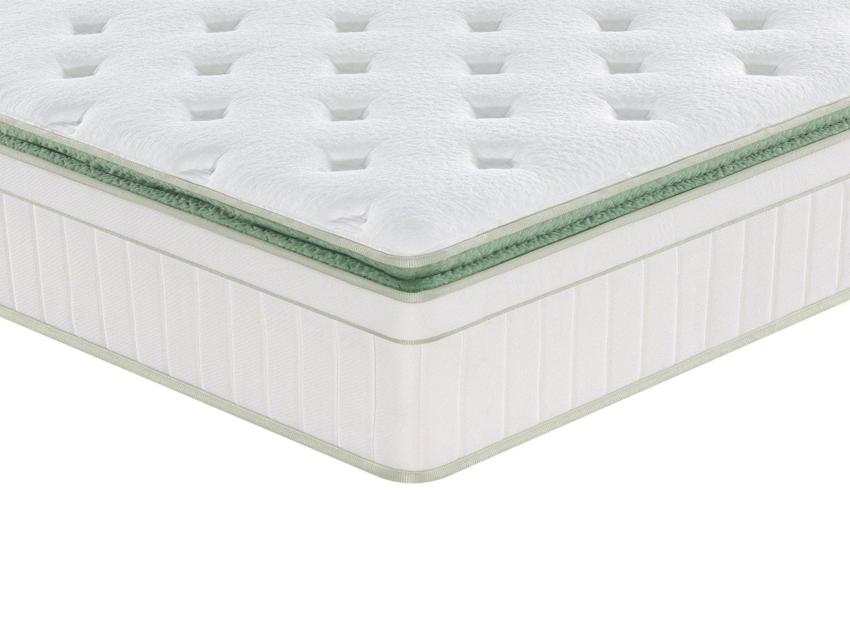 Matelas hybride ressorts ensachés 180 x 200 cm épaisseur 34 cm OSCAR - DécoInParis