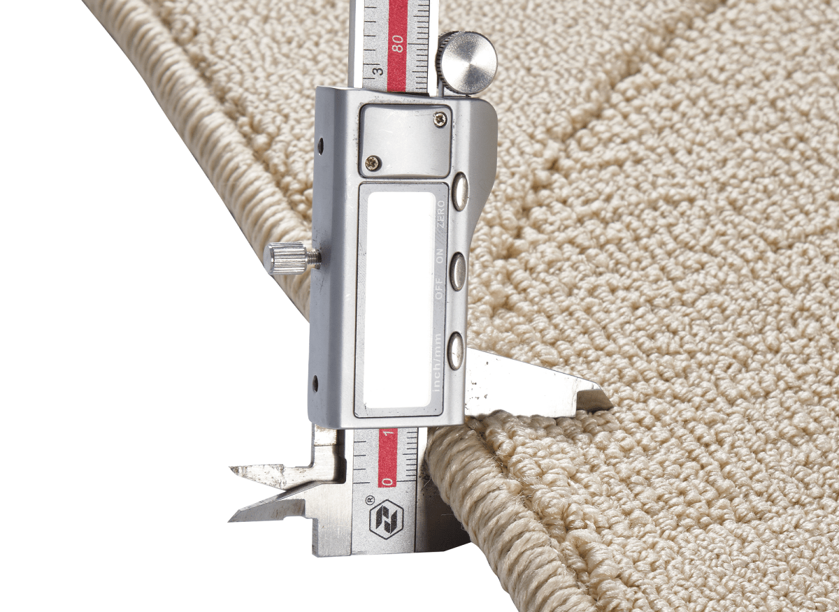 Tapis beige à motifs ronds 160 x 230 cm PURO - DécoInParis