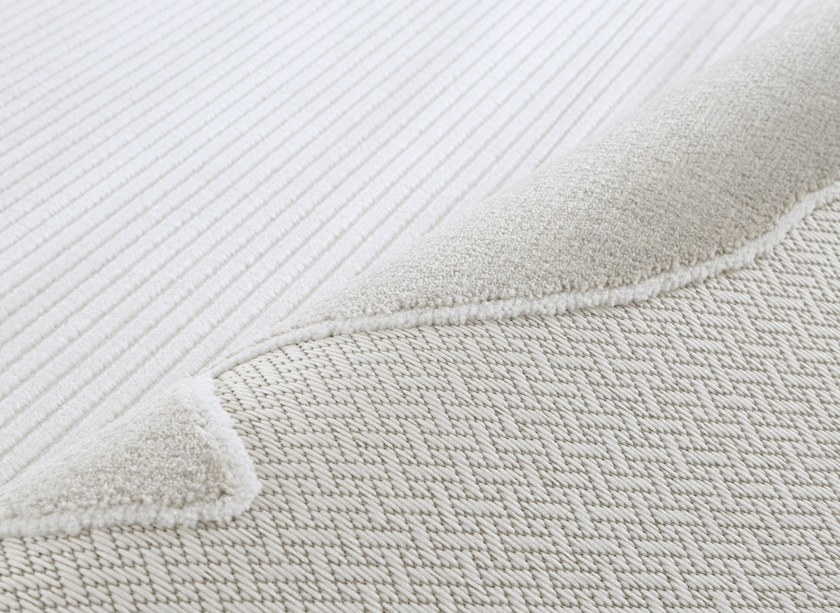 Tapis gris à motif circulaire 160 x 230 cm SYDNEY - DécoInParis