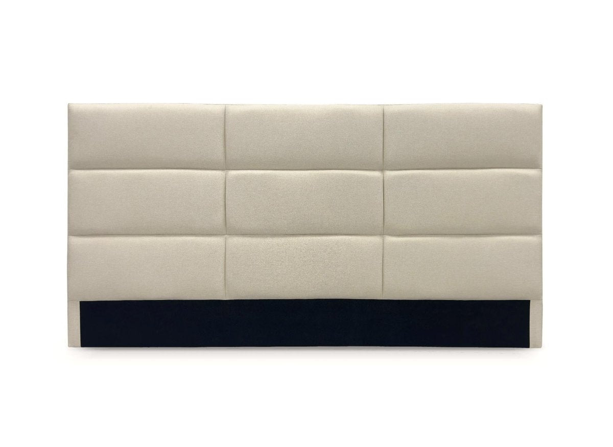 Tête de lit design en tissu beige 160 cm MATTY - DécoInParis