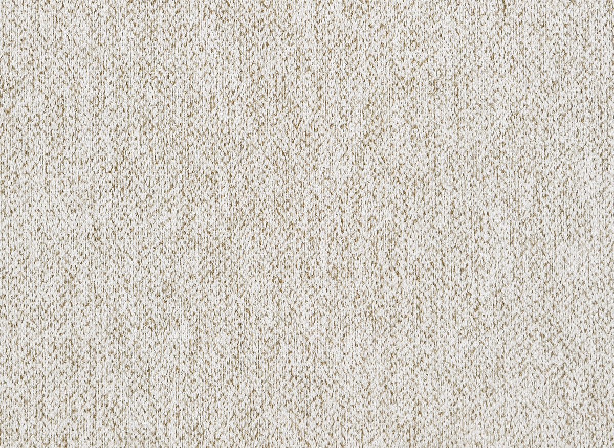 Divano angolare trasformabile con cassapanca in tessuto strutturato beige ANGELINE - Angolo retto