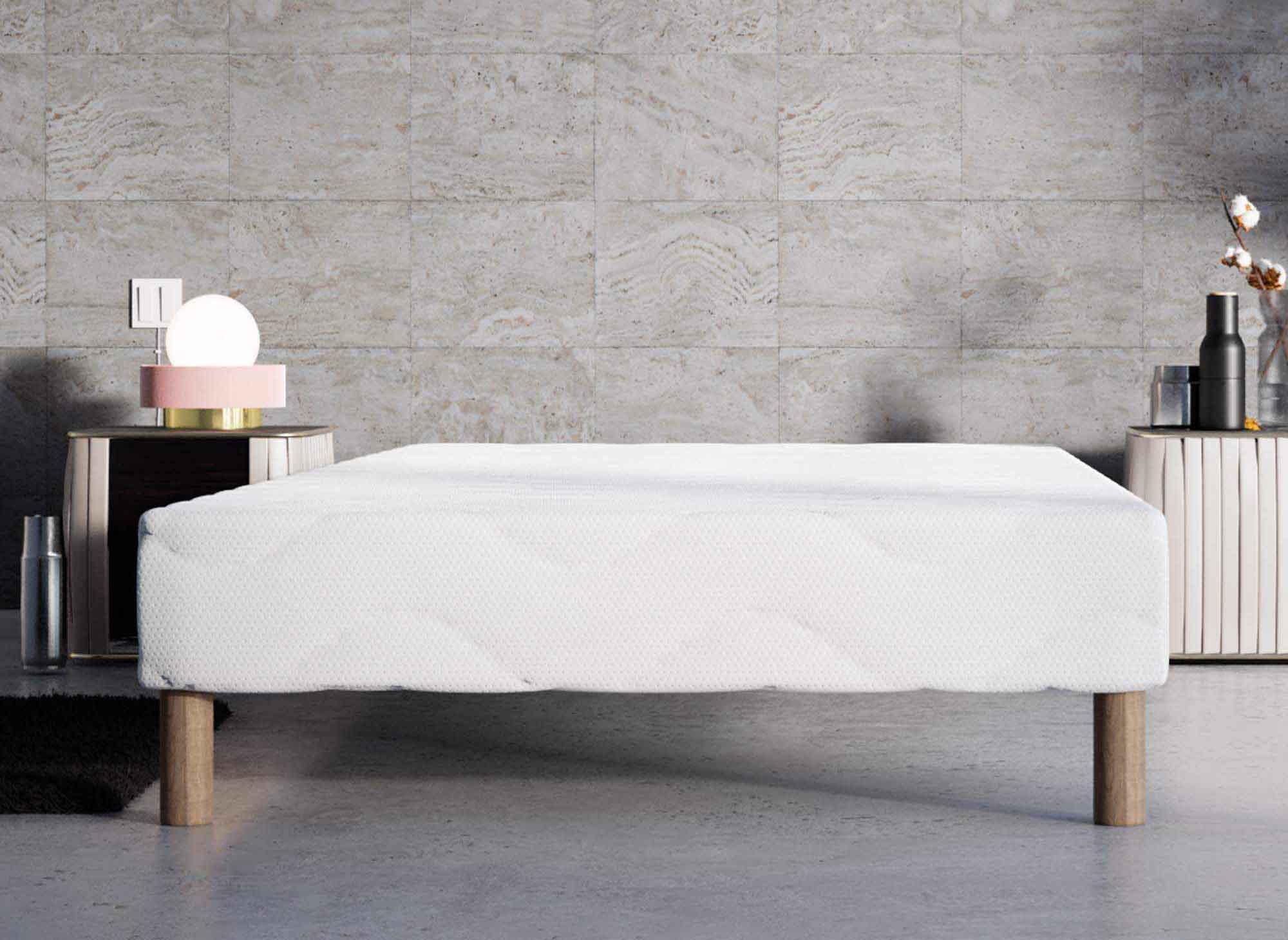 Sommier tapissier 70 x 190 cm + 4 pieds