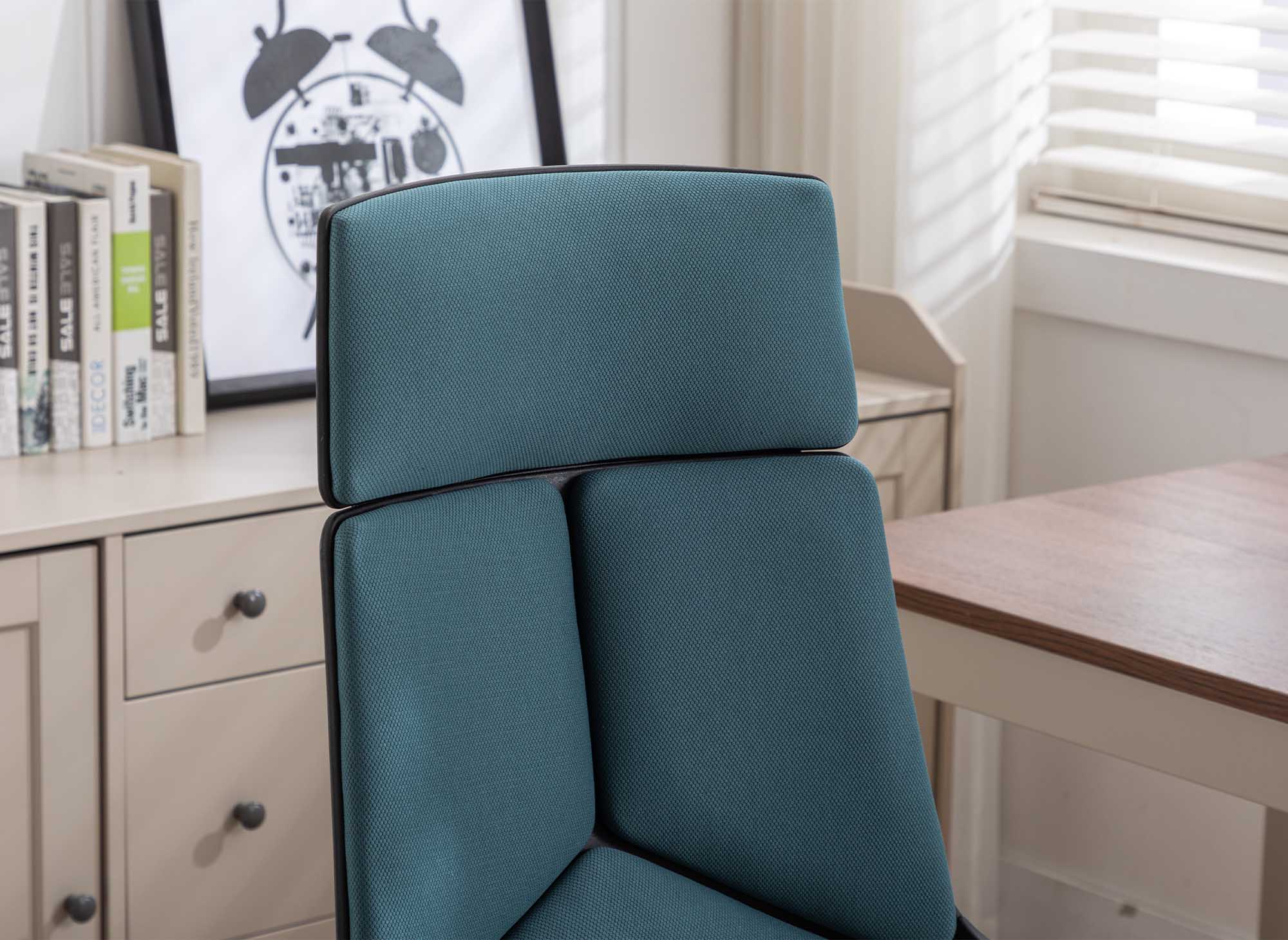 Fauteuil de bureau bleu OMEGA