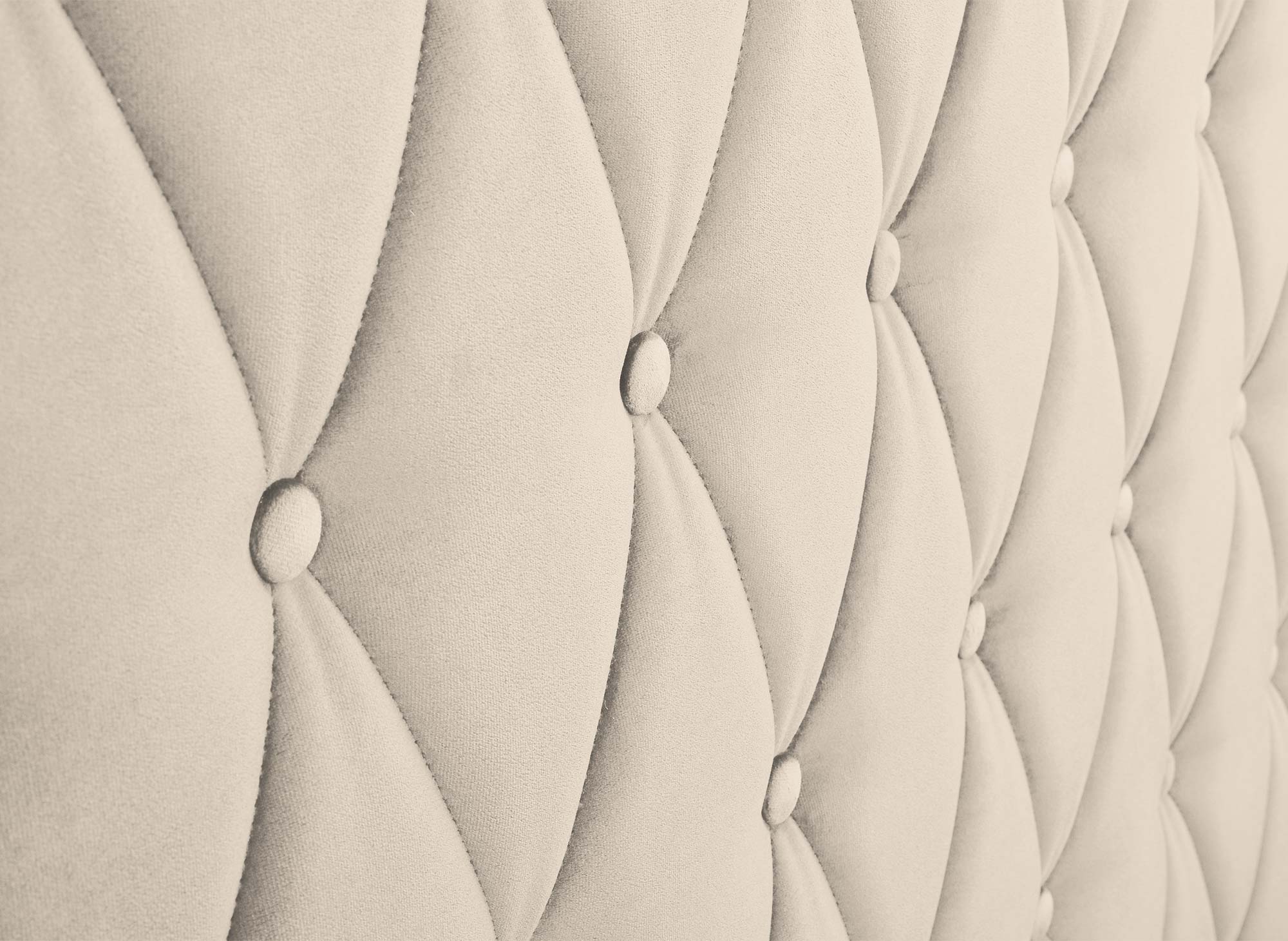 Letto contenitore in velluto beige 160X200 cm PERLA