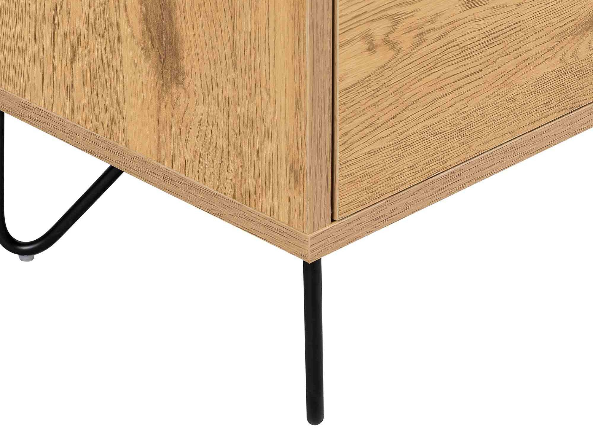 Cassettiera in legno DARINA a 4 cassetti