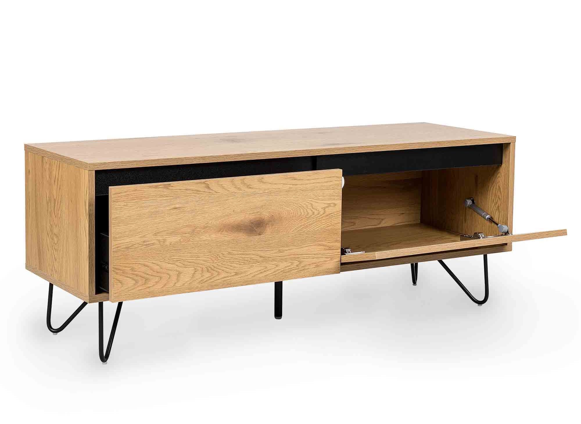 Meuble TV avec 1 tiroir 1 porte DARINA en bois