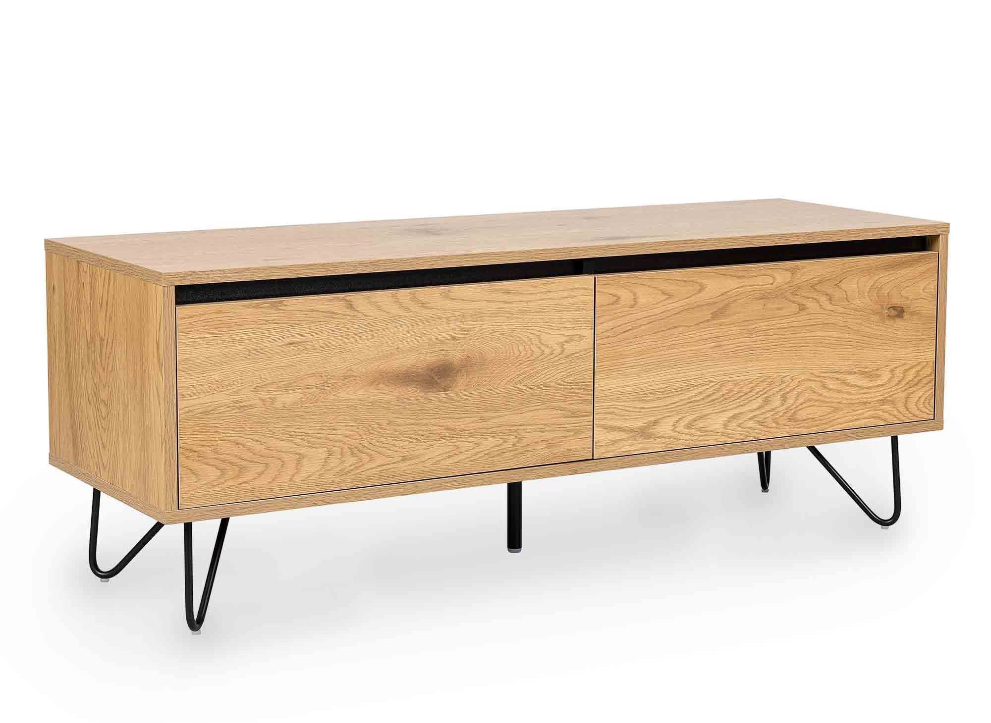 Meuble TV avec 1 tiroir 1 porte DARINA en bois