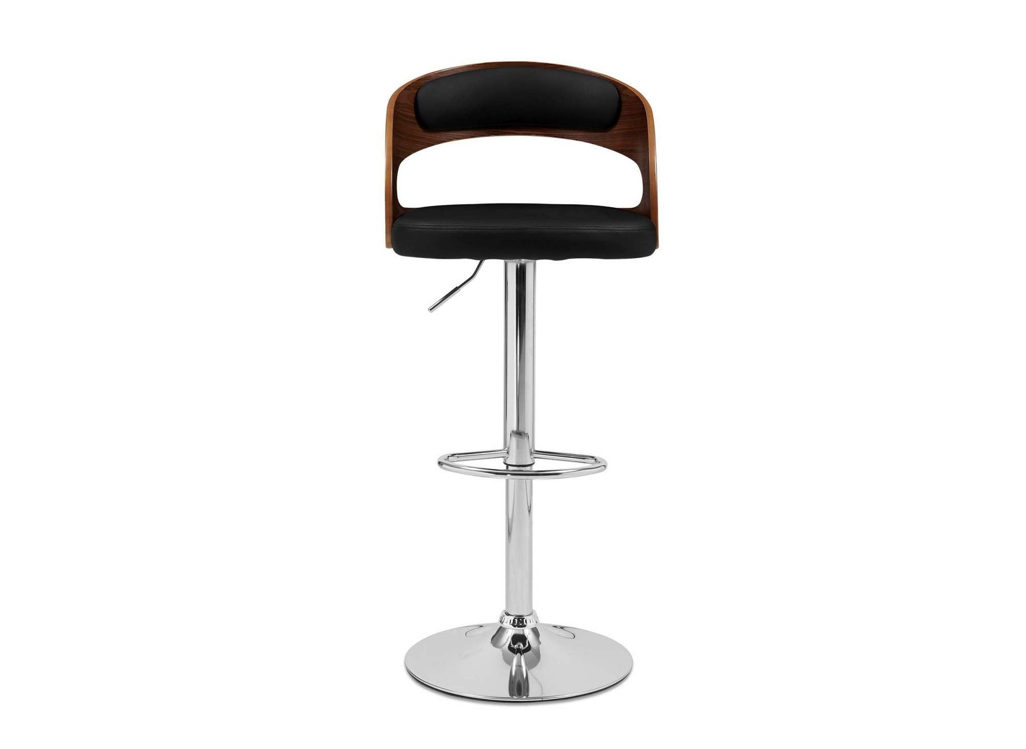 Tabouret de bar marron et noir KENT
