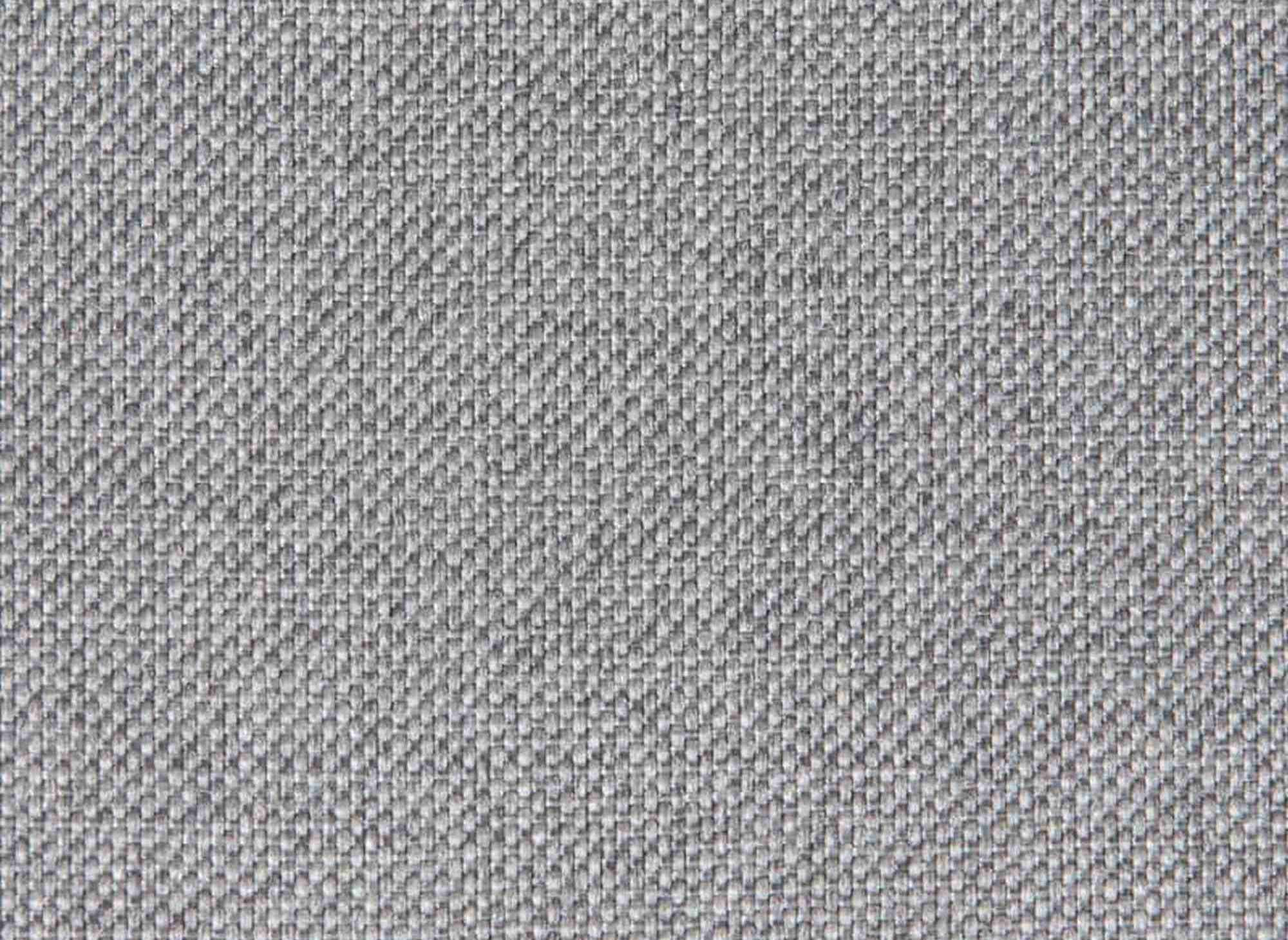 Canapé d'angle réversible convertible LOUNA en tissu gris avec coffre de rangement