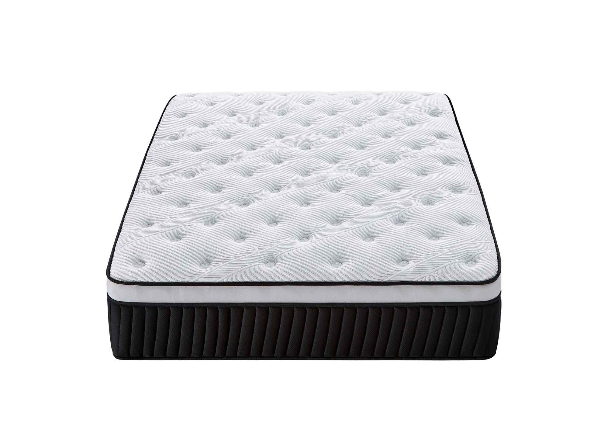Matelas hybride mémoire de forme 140 x 190 cm épaisseur 37 cm - PILLOW
