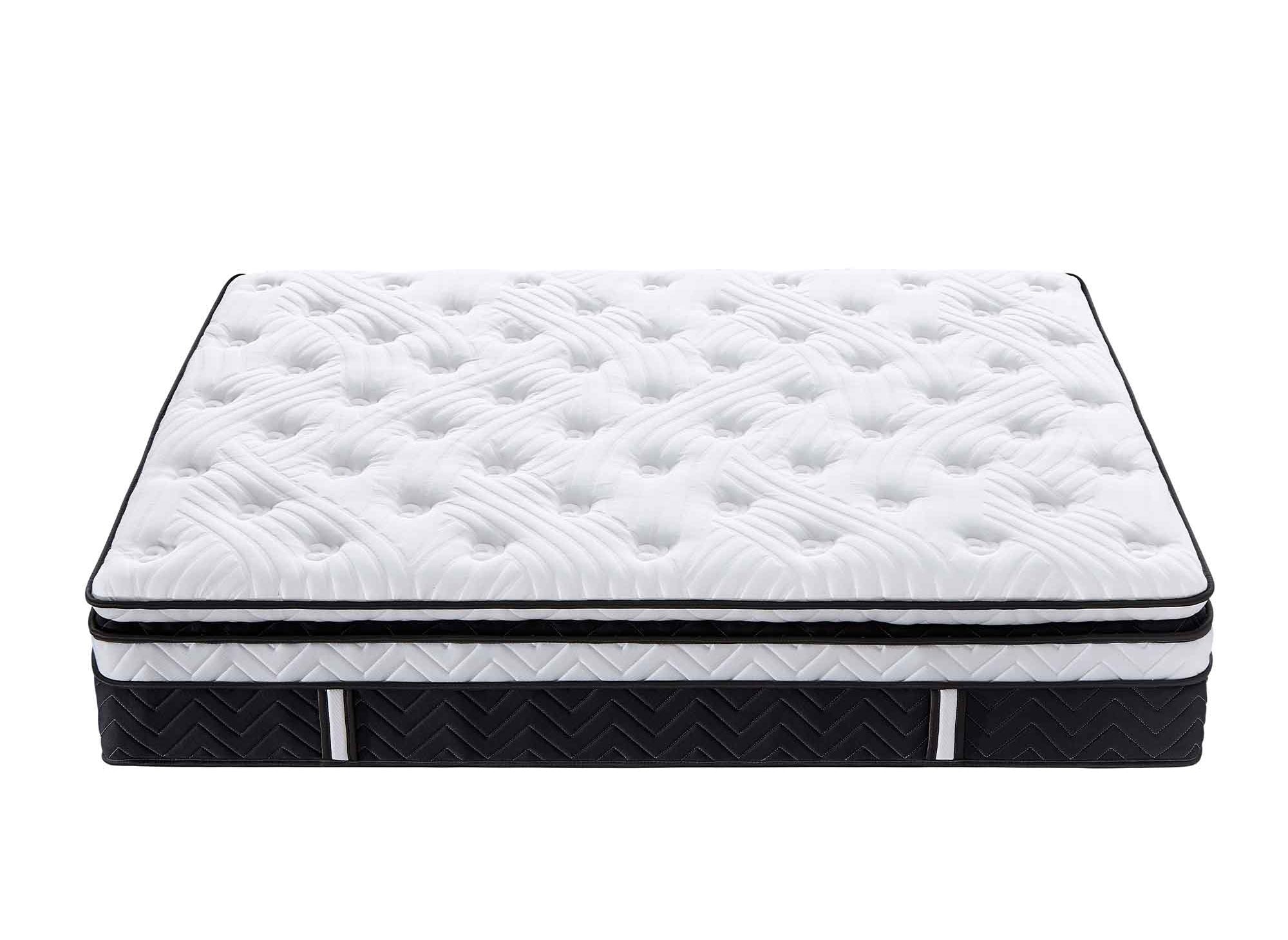 Matelas hybride mémoire de forme 140 x 190 cm épaisseur 35 cm - CLOUDY