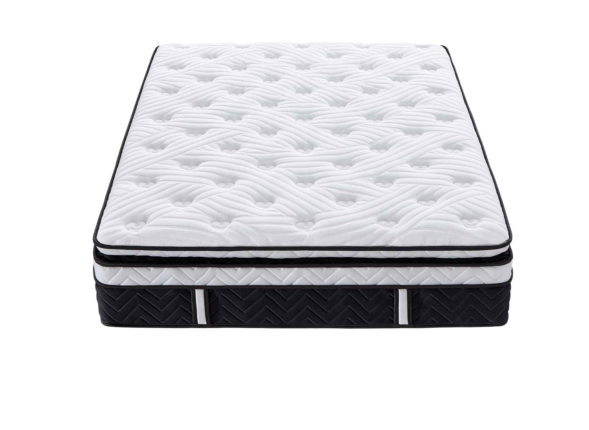 Matelas hybride mémoire de forme 140 x 190 cm épaisseur 35 cm - CLOUDY