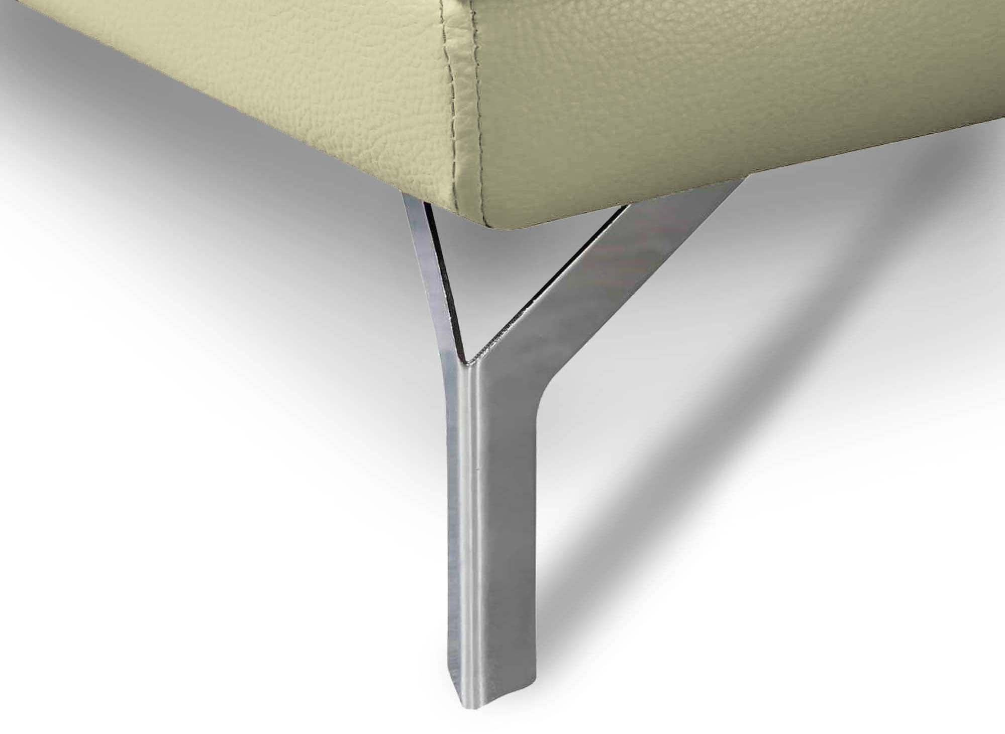 Canapé design contemporain beige 3 places BRITTA