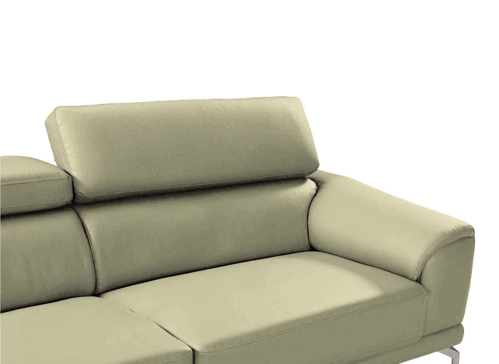 Canapé design contemporain beige 3 places BRITTA