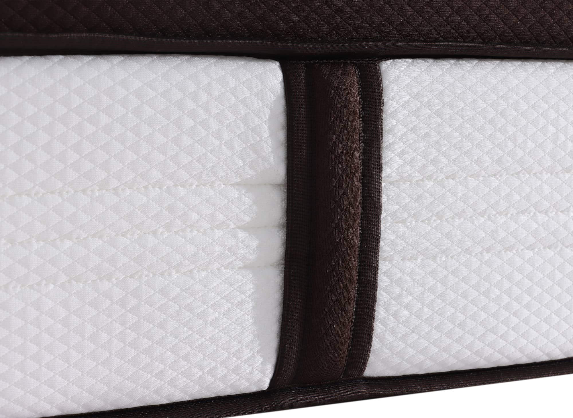 Matelas hybride mousse et ressorts ensachés 180 x 200 cm épaisseur 30 cm MANOA