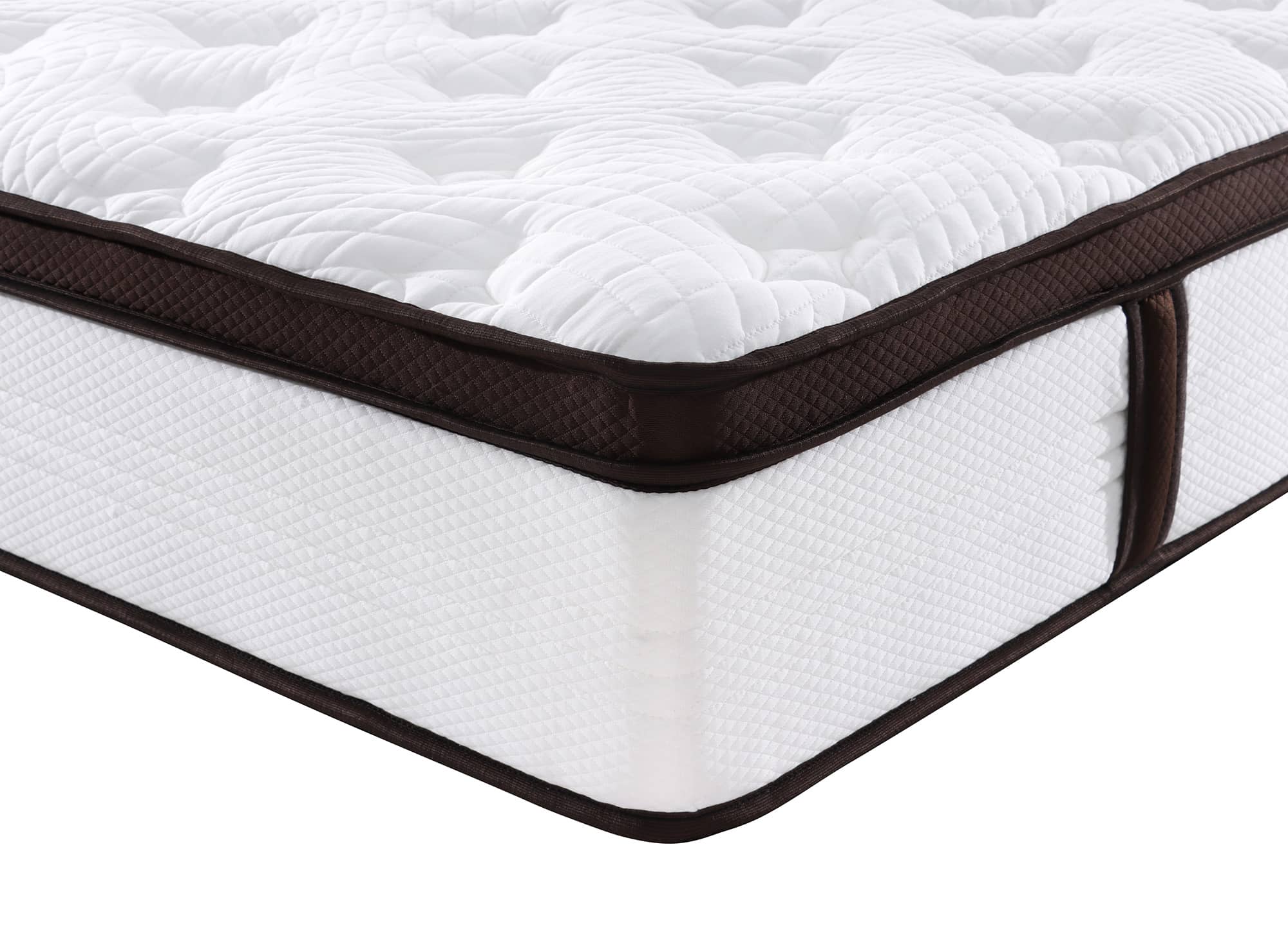 Matelas hybride mousse et ressorts ensachés 180 x 200 cm épaisseur 30 cm MANOA