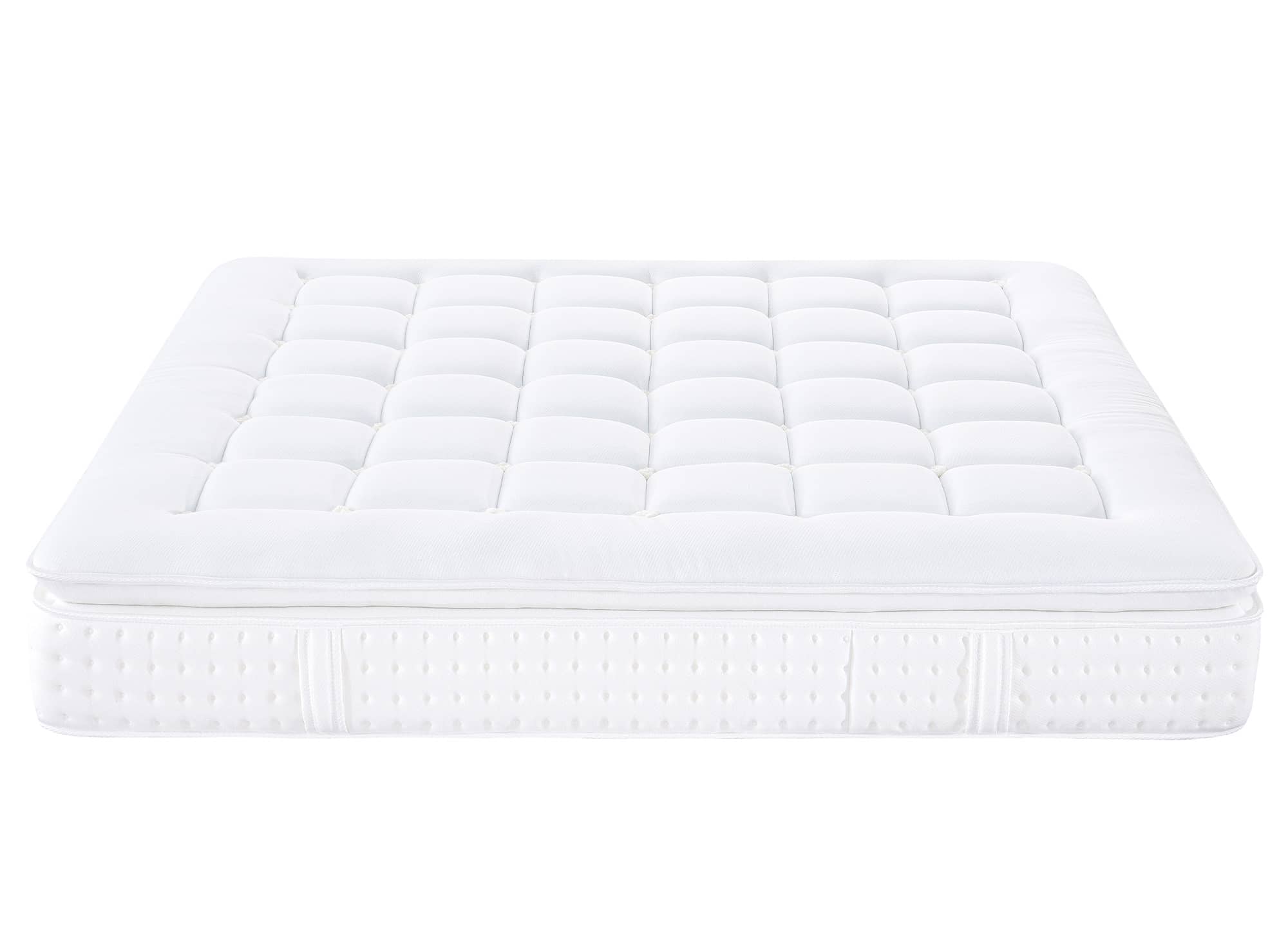 Materasso ibrido in gel memory foam e molle insacchettate 180 x 200 cm spessore 31 cm SERENA