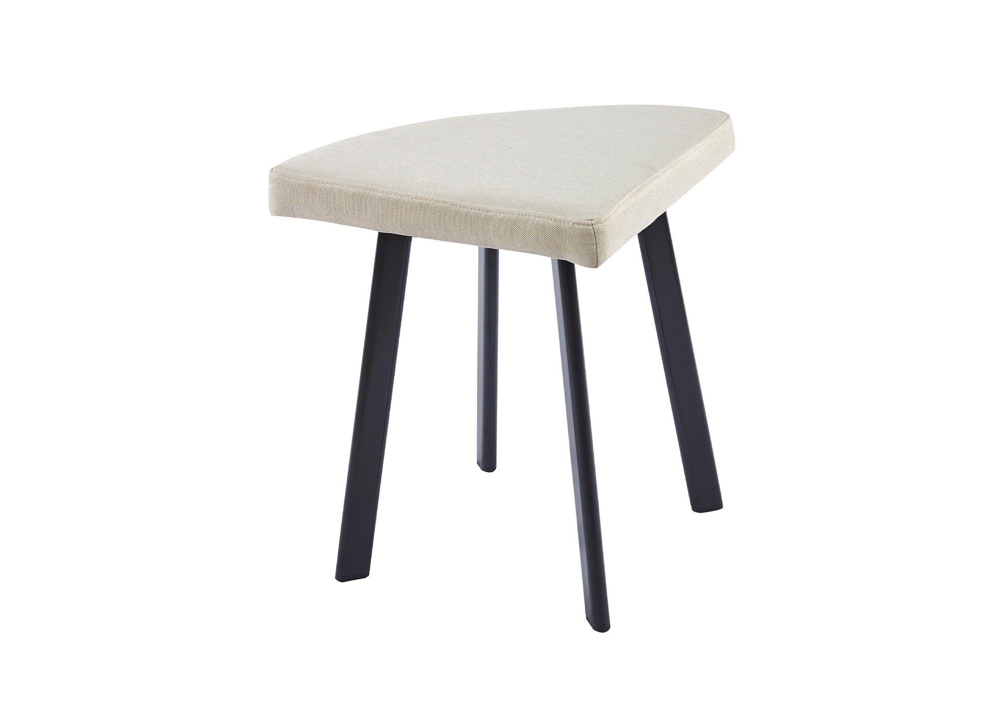 Ensemble table à manger en bois avec 4 tabourets beige IRINA