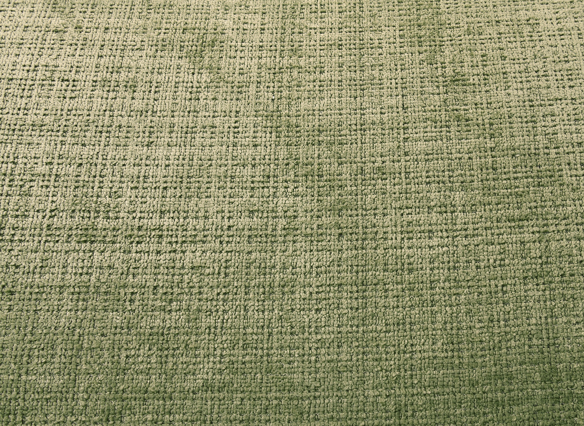 Divano trasformabile con cassapanca a 3 posti in velluto screziato verde oliva RALYA