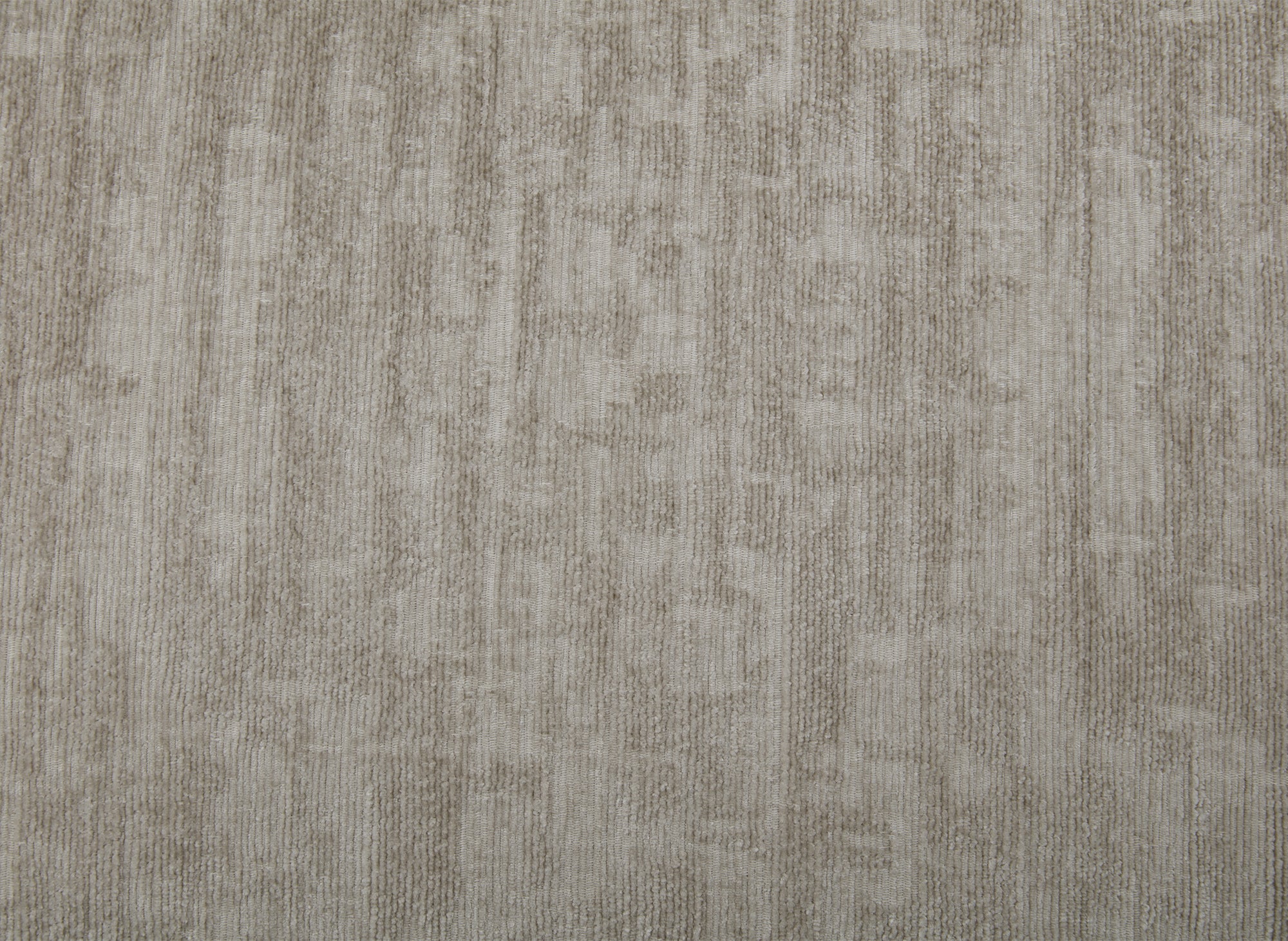 Divano angolare in velluto screziato color talpa BALIANE