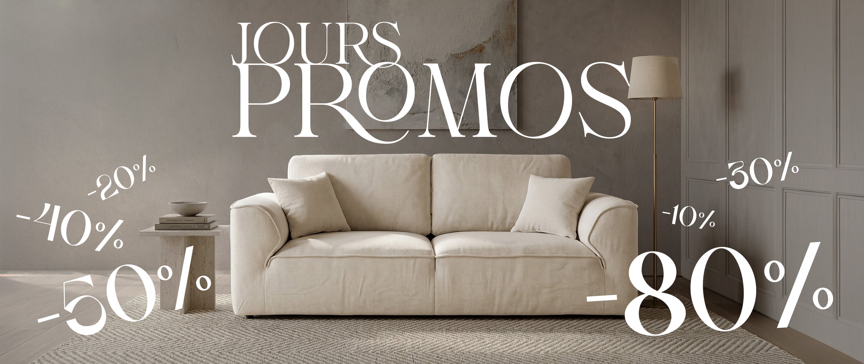 Promotions en cours sur le mobilier et la décoration Deco In Paris