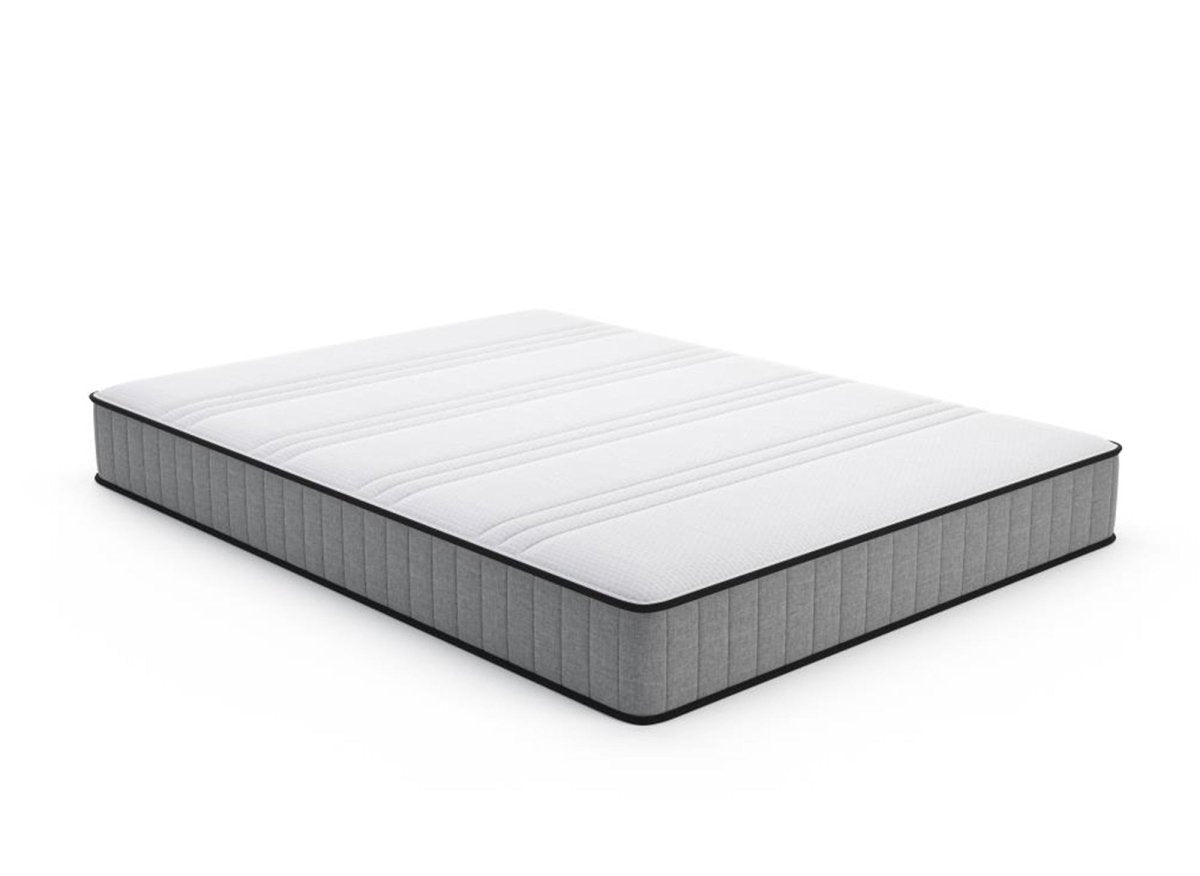 Ensemble 140x190 sommier tapissier + Matelas en mousse 20 cm - AWAN - DécoInParis