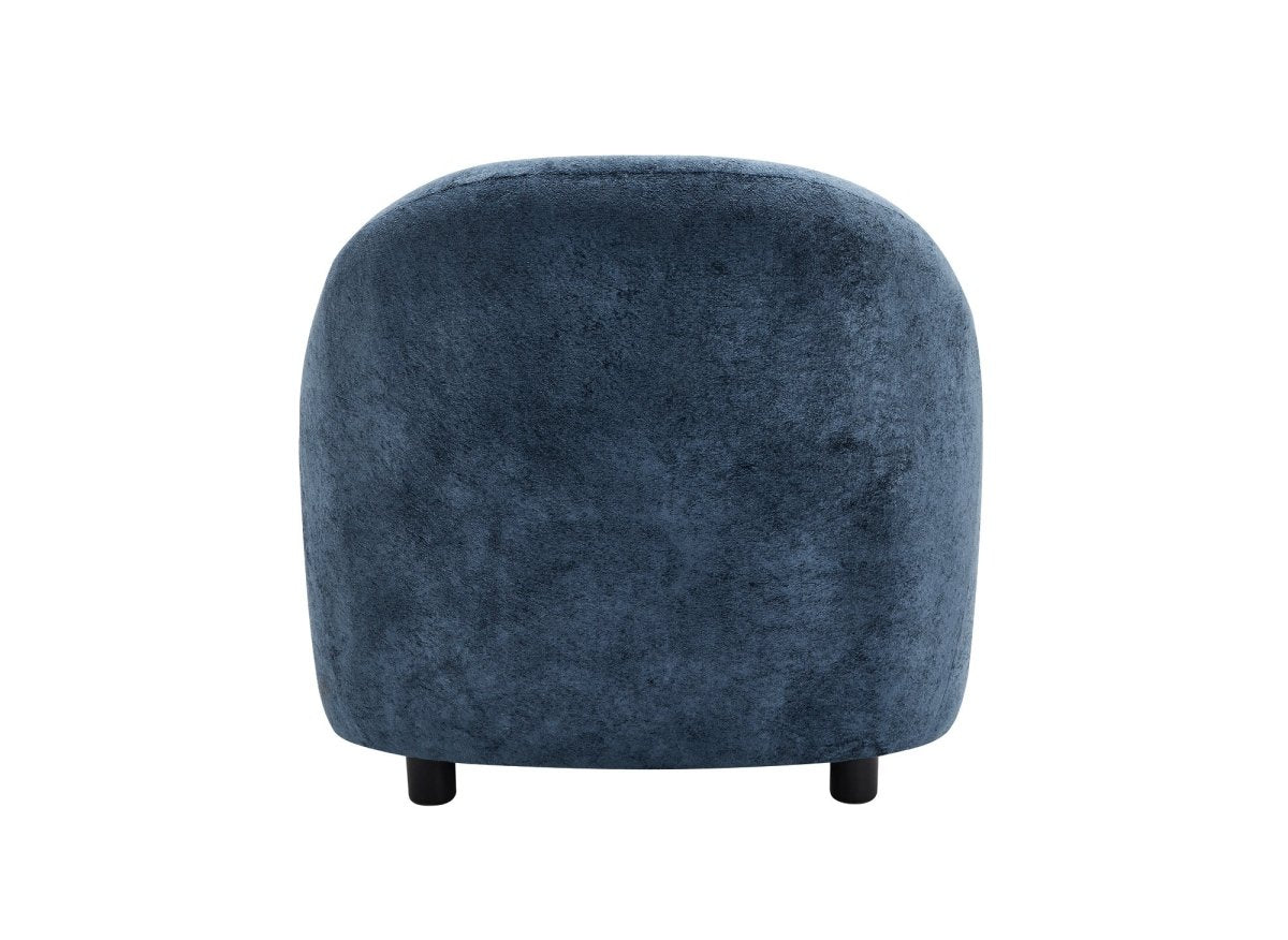Poltrona SWING in velluto blu - DécoInParis