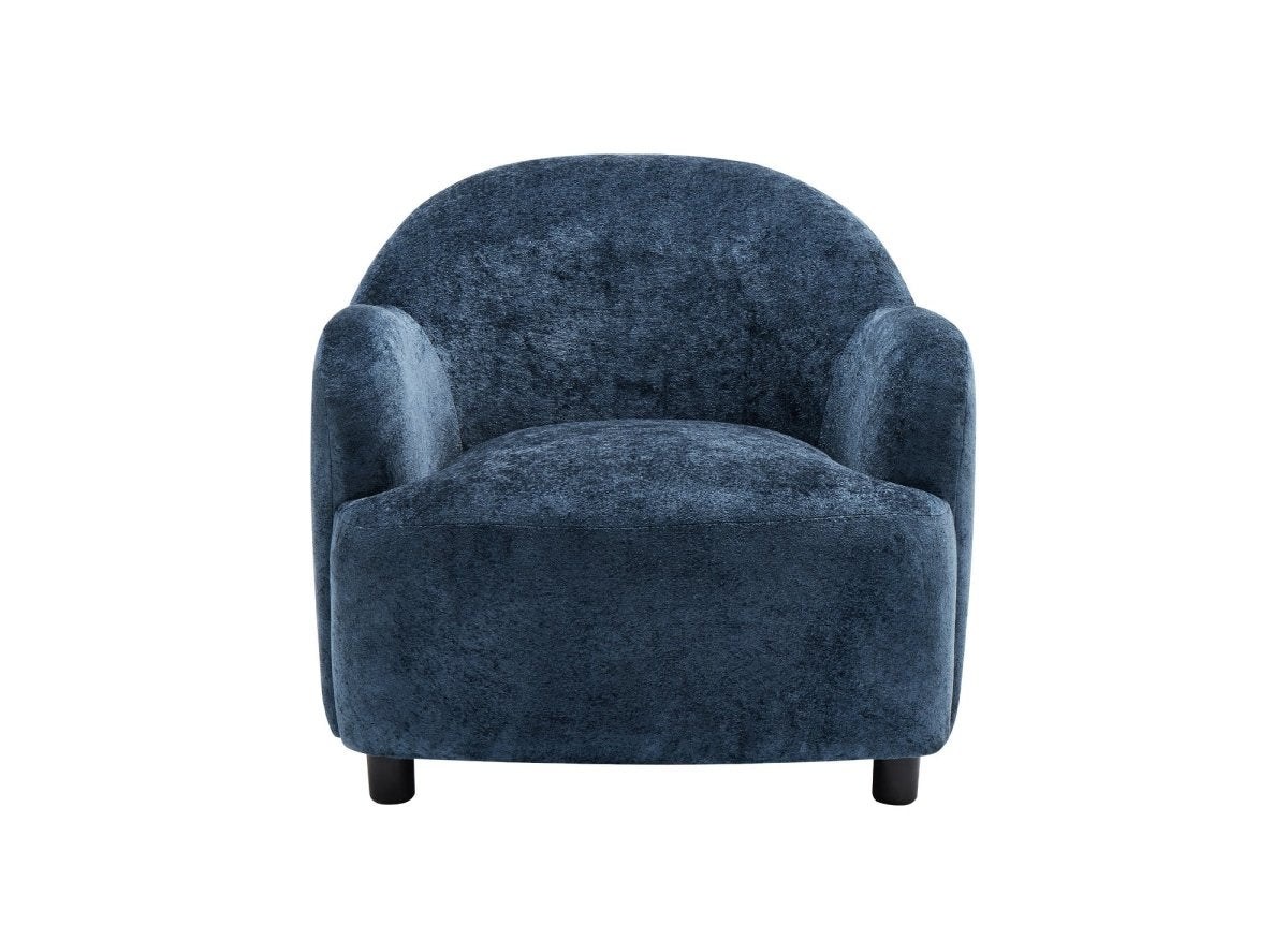 Poltrona SWING in velluto blu - DécoInParis