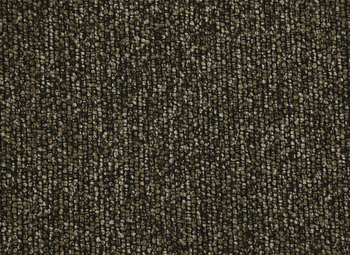 Fauteuil relax pivotant en velours texturé vert kaki LISON - DécoInParis