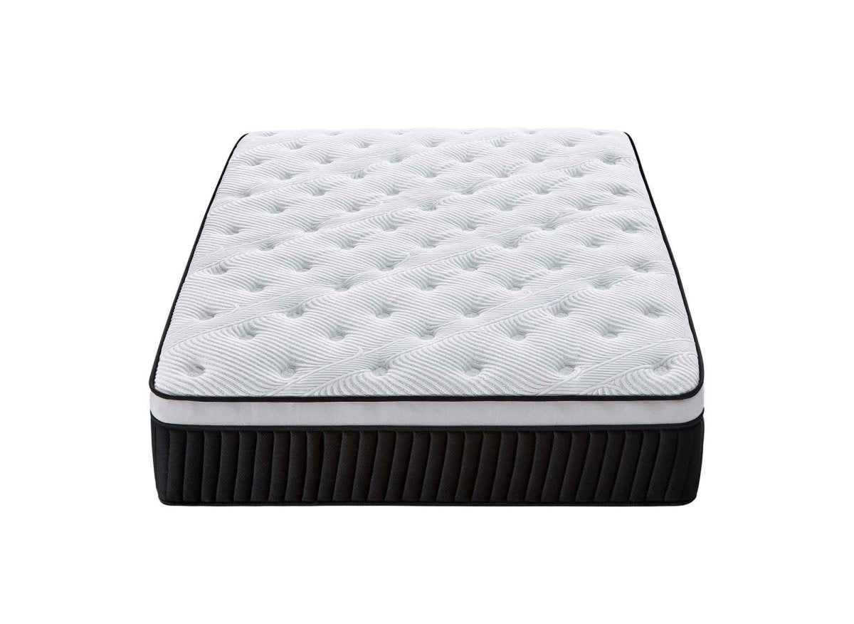 Matelas hybride mémoire de forme 180 x 200 cm épaisseur 37 cm - PILLOW - DécoInParis