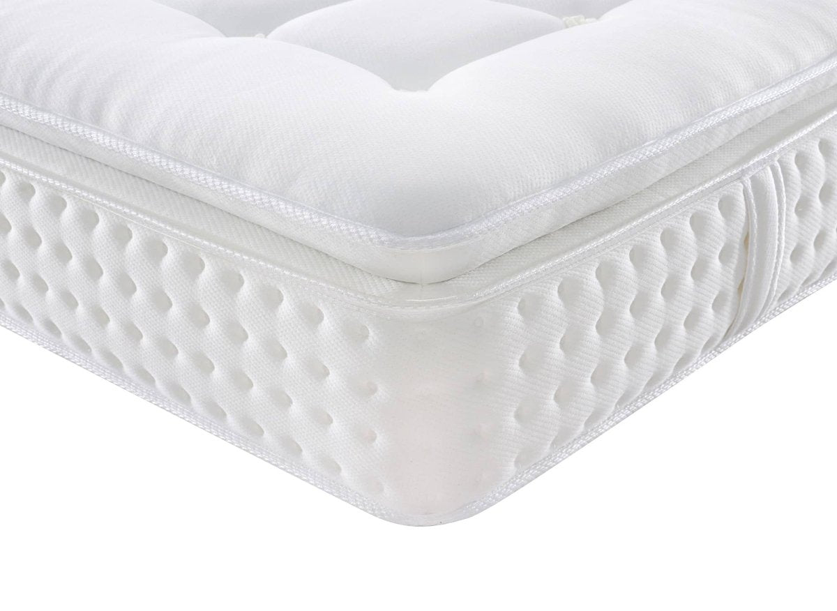 Matelas hybride mousse mémoire en gel et ressorts ensachés 180 x 200 cm épaisseur 31 cm SERENA - DécoInParis