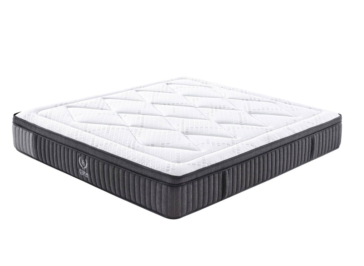 Matelas hybride ressorts ensachés 140 x 190 cm épaisseur 30 cm ASTRO - DécoInParis